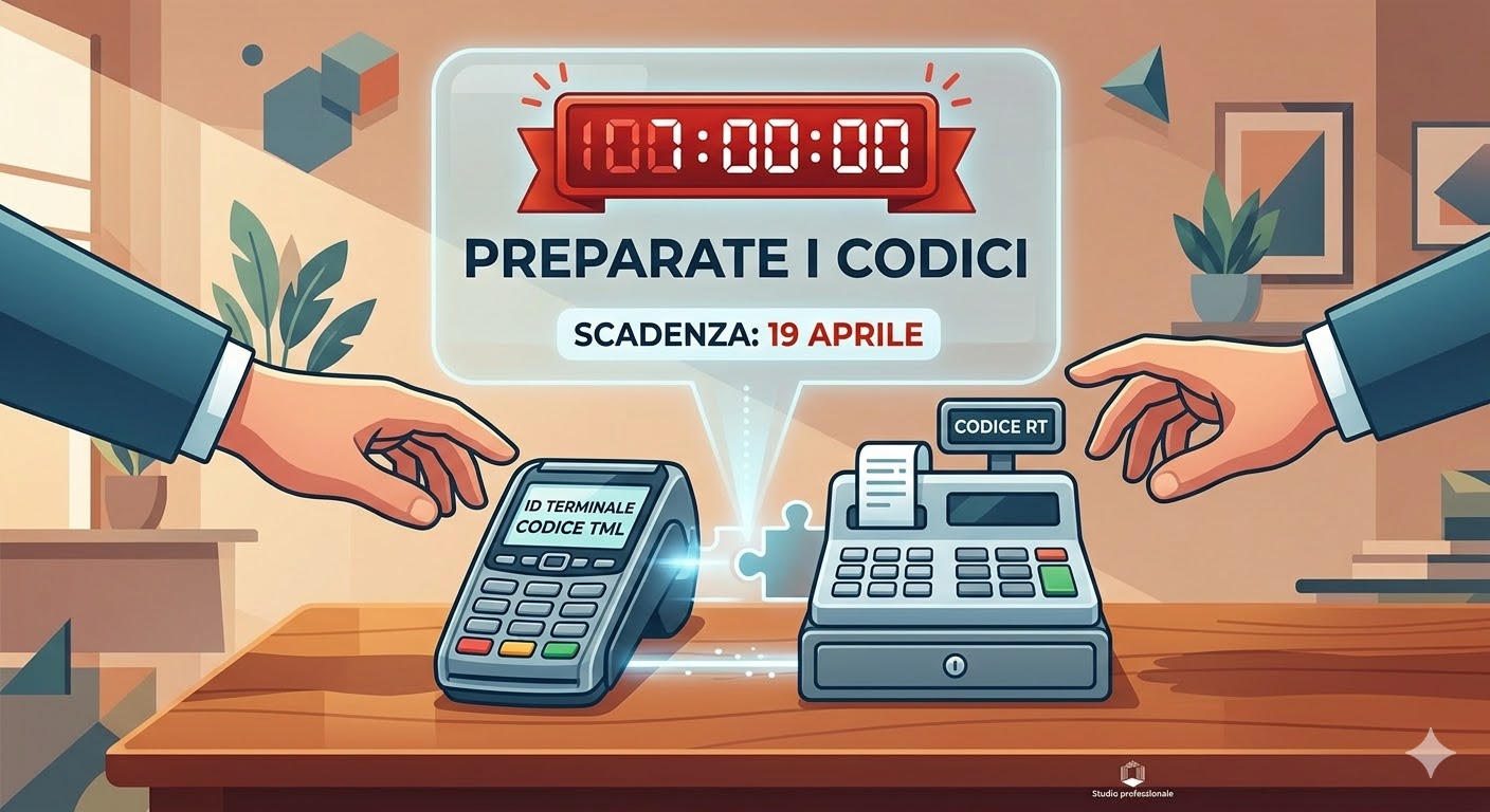 Collegamento Pos – RT – inizieremo a contattarvi la prossima settimana.